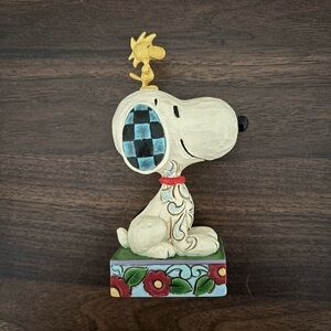 Peanuts Jim Shore Blue Figurine Base